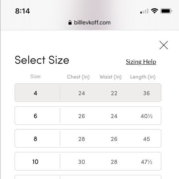 Blue Bill Levkoff Jr Bridesmaid dress - Picture 6 of 6